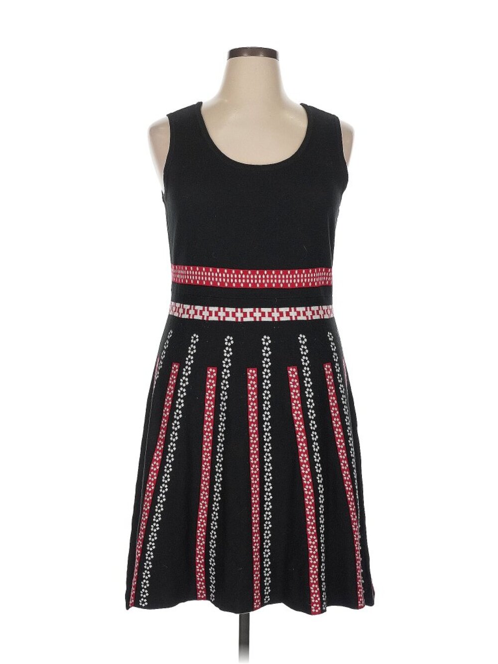 Modcloth soft knit black dress, size 1X